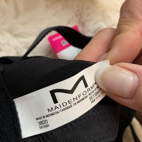 NWTS! Maideform Perfect Lift Pushup Convervible Bra 38DD - Picture 7 of 11